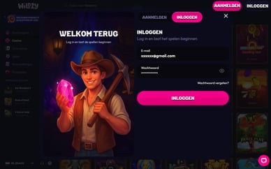 Wildzy casino inloggen