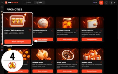 online casino site zonder limiet bonus