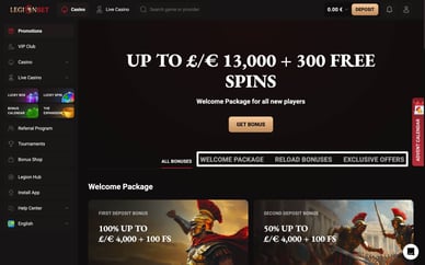 legionbet bonus