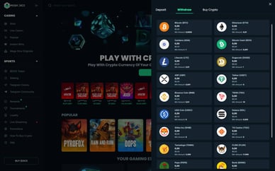 megadice uitbetaling