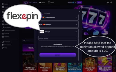 Flexepin online casino