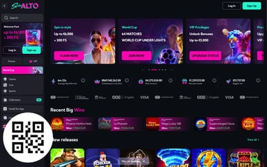 qr code casino online