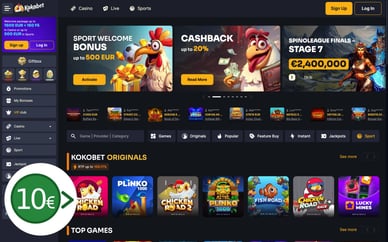 online casino 10 euro deposit