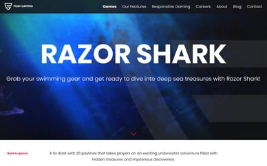 razor shark push gaming