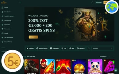 5 euro deposit casino buitenland
