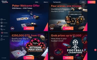 Holland casino poker online bonus