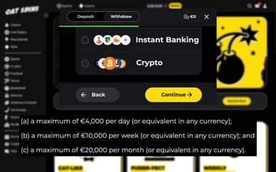 cat spin uitbetaling