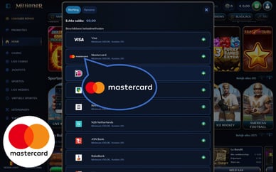 casino met mastercard