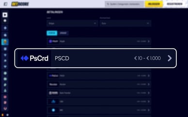 Paysafecard casino zonder CRUKS