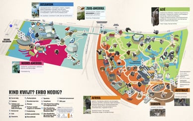 diergaarde blijdorp plattegrond