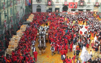 Andamento delle battaglie delle arance