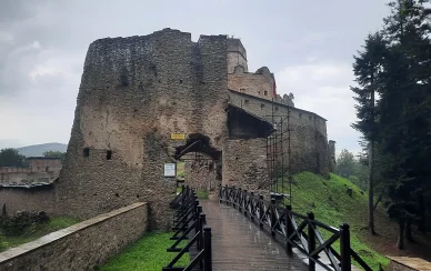 Zrúcaniny hradu Zborov Zborov hrad