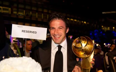 Premiazione di Del Piero Premio Alessandro Del Piero