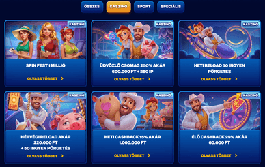 Spins Of Glory kaszinó promóciós kód 