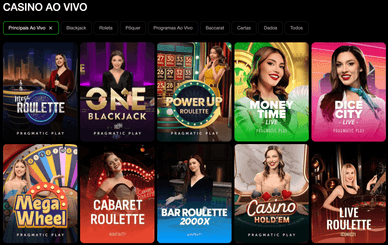 Casino ao vivo com dealer online no Blitzbet