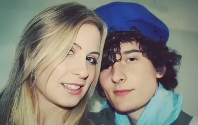 Życie prywatne David Podsiadło z dziewczyną Evelyn, 2016 r.