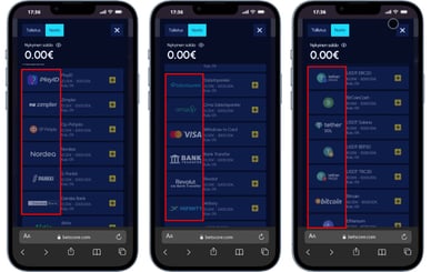 kotiutus betscore casino
