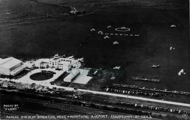 Shoreham airport in 1930s