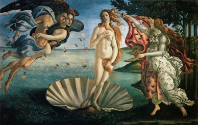 Venere di Botticelli, 1484 La Venere di Botticelli