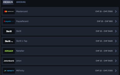Mafia Casino Einzahlung