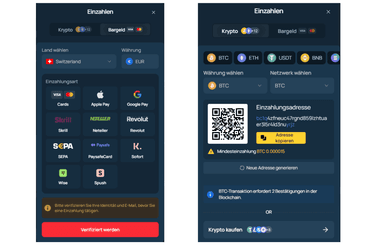 Einzahlungsmethoden bei Fortune-Jack Online Casino