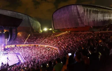 Cavea del complesso Auditorium Parco della Musica