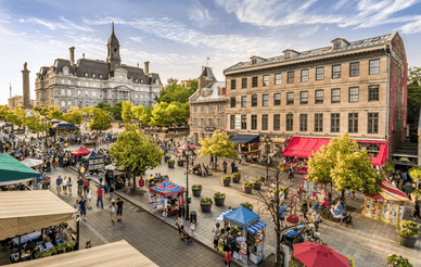 Vieux-Montréal – Kopfsteinpflaster, Museen und lebendige Atmosphäre