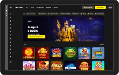 Runa, casino en ligne étranger et jeux.