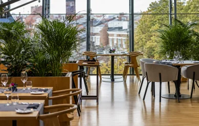 Gastronomia w muzeum Muzeum II Wojny Światowej w Gdańsku — Restauracja Vidokova