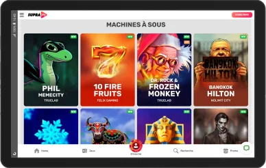 Machines à sous populaires de SupraPlay casino. Sélection de machines à sous sur SupraPlay casino.