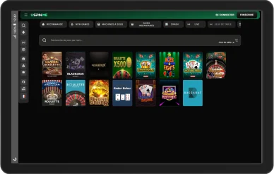 Uspin.Me Casino jeux de table roulette baccarat.