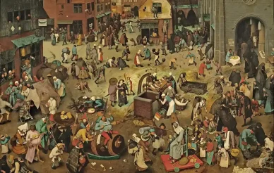 Farsang és böjt harca