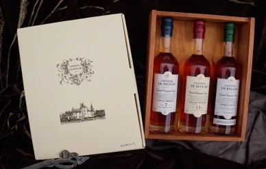 Coffret Cognac Château de Beaulon.