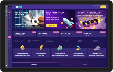 Accueil du site Igo.bet Casino.