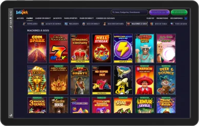 Slots du casino Lolajack. Machines à sous Lolajack.