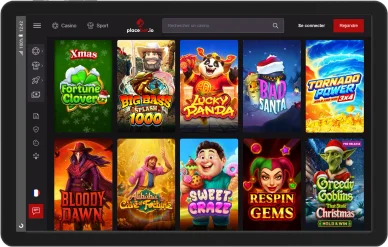 Machines à sous PlaceBet casino.