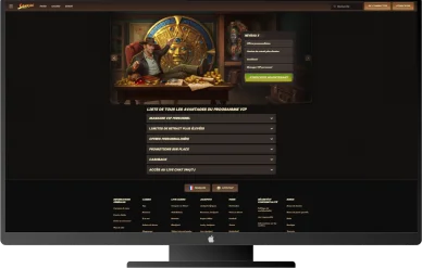 Programme VIP Sankra casino.