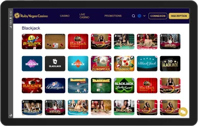 Jeux de table RubyVegas.