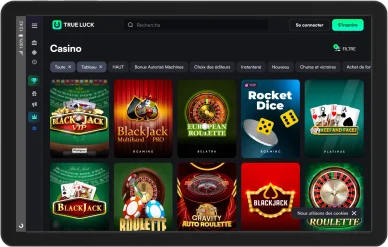 Sélection de tables True Luck. Jeux de table sur True Luck.