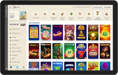 Quels jeux alternatifs propose VIPLuck casino.