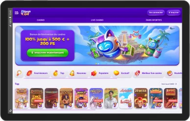 Site officiel Robocat. Accueil Robocat.