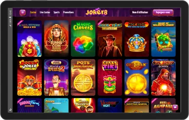 Sélection de jeux Joker8. Jeux variés sur Joker8.
