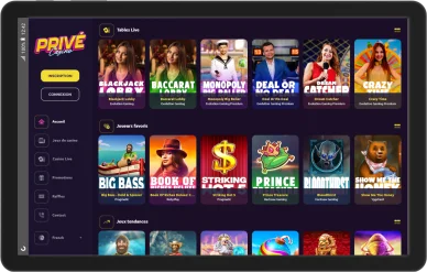Accueil Casino Live Prive Casino.