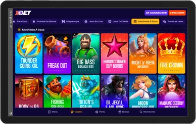 Slots X3Bet. Machines à sous X3Bet avec jeux populaires.