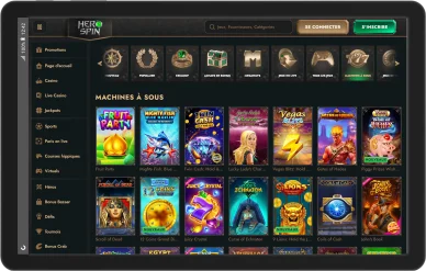 Machines à sous HeroSpin.
