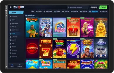 Machines à sous du VegasHero casino.
