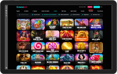 Machines à sous populaires sur Cosmobet casino.