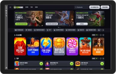 Casino Slimking. Accueil du casino Slimking.