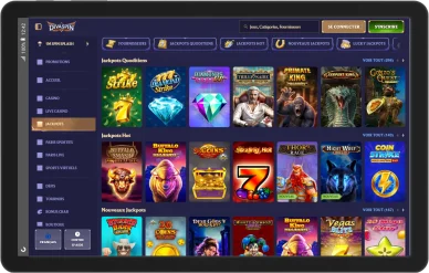 Jackpots DivaSpin Casino.