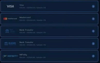 Auszahlung Cazeus Casino Online